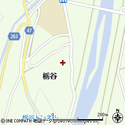 兵庫県美方郡新温泉町栃谷352周辺の地図