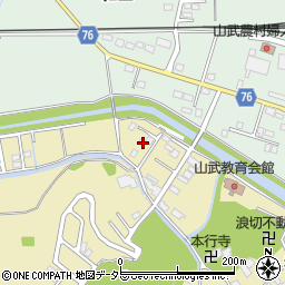千葉県山武市成東2581-1周辺の地図