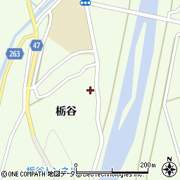 兵庫県美方郡新温泉町栃谷356周辺の地図
