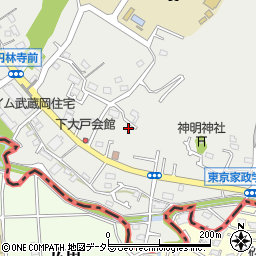 東京都町田市相原町3164周辺の地図