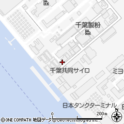 千葉製粉株式会社周辺の地図