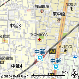 東京都品川区東中延2丁目10-17周辺の地図