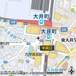 新宿さぼてん 大井町アトレ店周辺の地図
