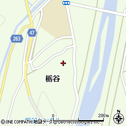 兵庫県美方郡新温泉町栃谷354周辺の地図