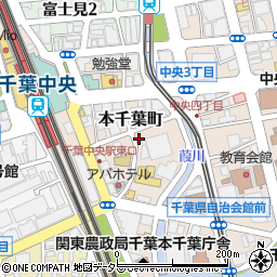 千葉県千葉市中央区本千葉町9-29周辺の地図