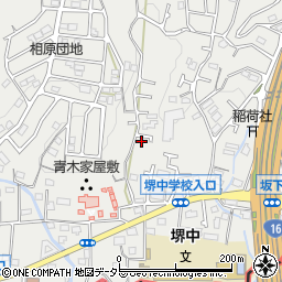 東京都町田市相原町831周辺の地図