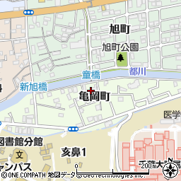 千葉県千葉市中央区亀岡町6周辺の地図