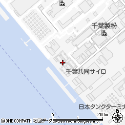 千葉埠頭サイロ周辺の地図