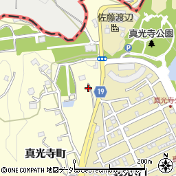 東京都町田市真光寺町335周辺の地図