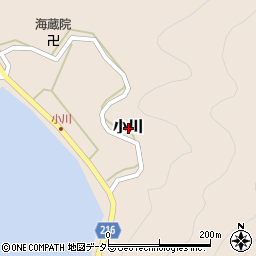 福井県三方上中郡若狭町小川周辺の地図