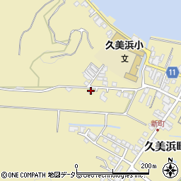 京都府京丹後市久美浜町1734-3周辺の地図