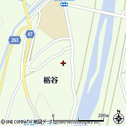 兵庫県美方郡新温泉町栃谷355周辺の地図