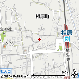 東京都町田市相原町1186周辺の地図