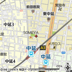東京都品川区東中延2丁目10-6周辺の地図