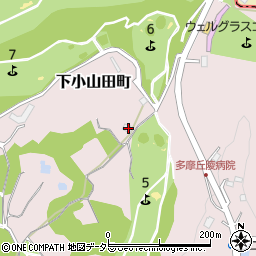 東京都町田市下小山田町1751周辺の地図