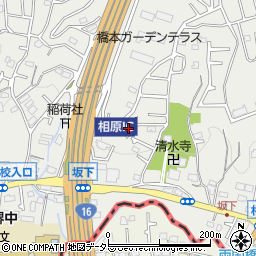 東京都町田市相原町690周辺の地図