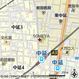 東京都品川区東中延2丁目10-18周辺の地図