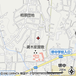 東京都町田市相原町841周辺の地図