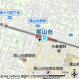 株式会社アップタウン　尾山台店周辺の地図