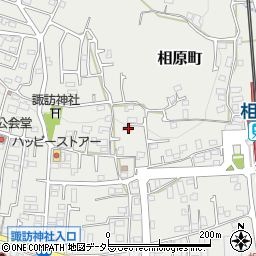 東京都町田市相原町1335周辺の地図