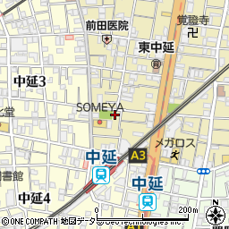 東京都品川区東中延2丁目10-4周辺の地図