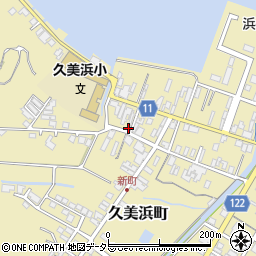 京都府京丹後市久美浜町3383周辺の地図
