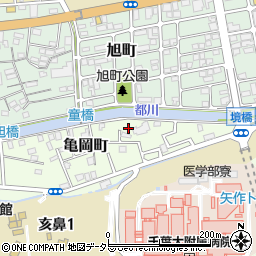 千葉県千葉市中央区亀岡町7周辺の地図