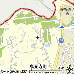 東京都町田市真光寺町328周辺の地図