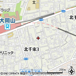 松石荘周辺の地図