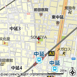 東京都品川区東中延2丁目10-2周辺の地図