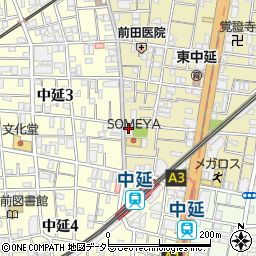 東京都品川区東中延2丁目10-19周辺の地図