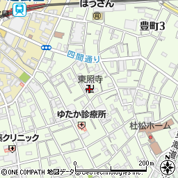 東照寺周辺の地図