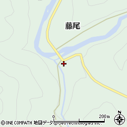 兵庫県美方郡新温泉町藤尾516-1周辺の地図