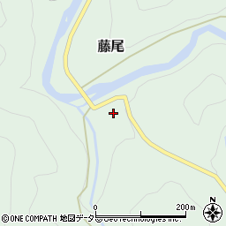 兵庫県美方郡新温泉町藤尾513-2周辺の地図