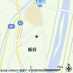 兵庫県美方郡新温泉町栃谷362周辺の地図