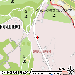 東京都町田市下小山田町1619周辺の地図