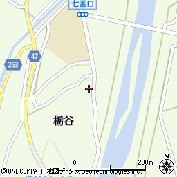 兵庫県美方郡新温泉町栃谷358周辺の地図