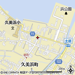 京都府京丹後市久美浜町3302周辺の地図