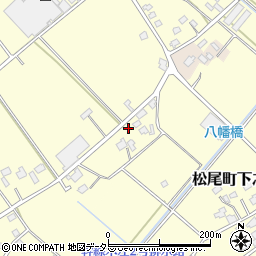 千葉県山武市松尾町下之郷306周辺の地図