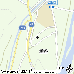 兵庫県美方郡新温泉町栃谷390周辺の地図