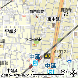 東京都品川区東中延2丁目7-11周辺の地図