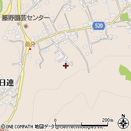 神奈川県相模原市緑区日連1053-15周辺の地図