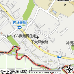 東京都町田市相原町3277-7周辺の地図