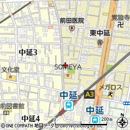 東京都品川区東中延2丁目7-15周辺の地図