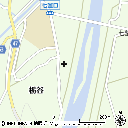 兵庫県美方郡新温泉町栃谷279周辺の地図