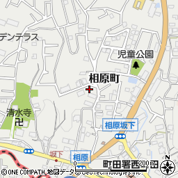東京都町田市相原町444周辺の地図