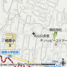 東京都町田市相原町1757周辺の地図