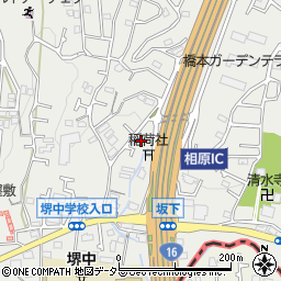 東京都町田市相原町560周辺の地図