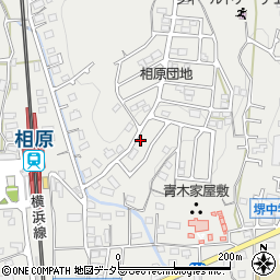 東京都町田市相原町1134周辺の地図