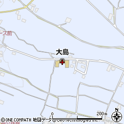 松川町　大島保育園周辺の地図